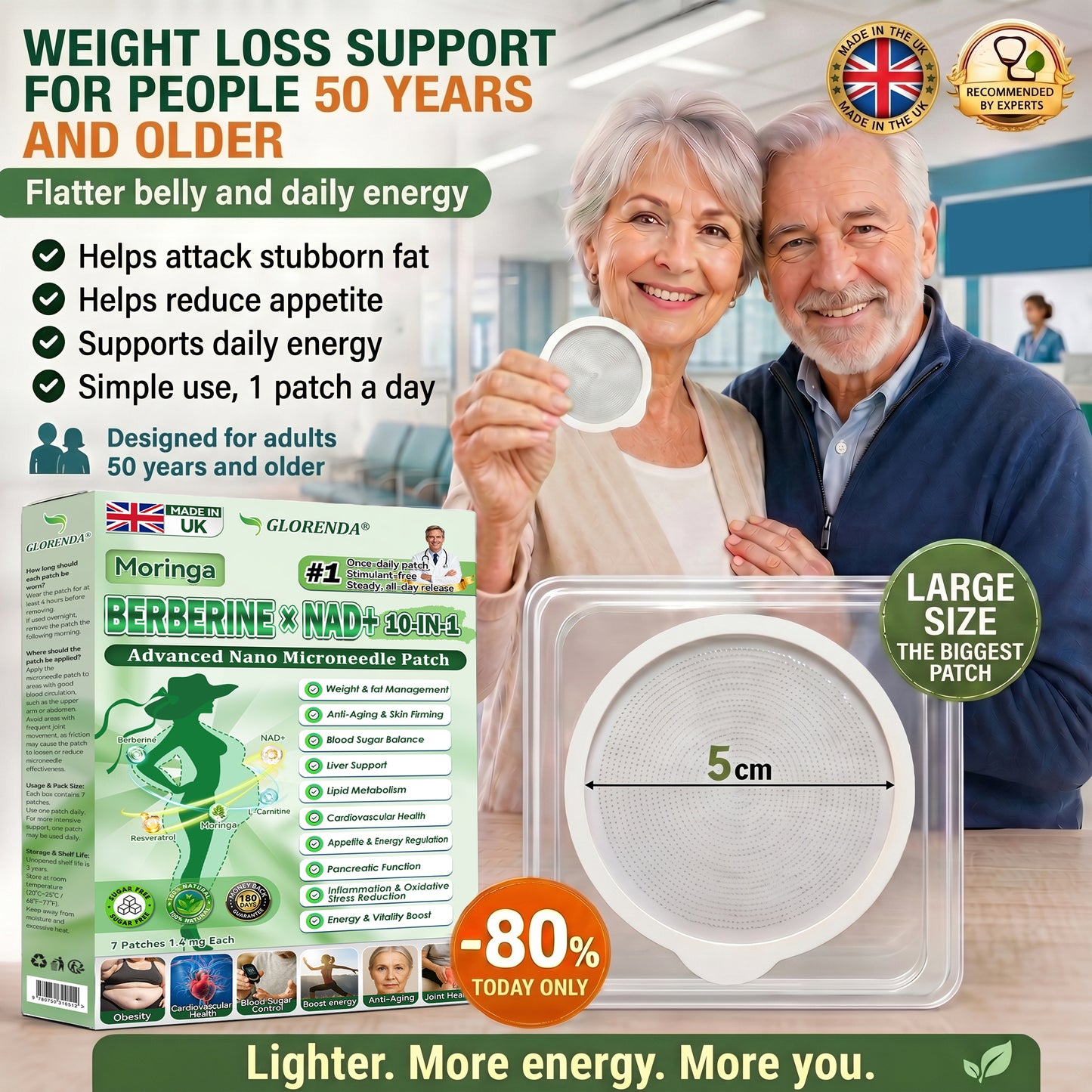 🇬🇧𝑶𝒇𝒇𝒊𝒄𝒊𝒂𝒍 𝑺𝒕𝒐𝒓𝒆  |☀️ 𝐆𝑳𝑶𝗥𝗘𝗡𝘿𝘼® 𝙈𝒐𝒓𝒊𝒏𝒈𝗮 · 𝗕𝗲𝗿𝗯𝐞𝐫𝐢𝐧𝙚 × 𝙉𝑨𝑫+ 𝟏𝟎-𝙞𝙣-1 𝘼𝒅𝒗𝒂𝒏𝒄𝒆𝐝 𝐍𝐚𝐧𝙤 𝙈𝙞𝙘𝙧𝙤𝙣𝒆𝒆𝒅𝒍𝐞 𝐏𝐚𝐭𝙘𝙝(𝐉𝐮𝐬𝐭 𝐨𝐧𝐜𝐞 𝐚 𝐝𝐚𝐲, 𝐯𝐢𝐬𝐢𝐛𝐥𝐞 𝐜𝐡𝐚𝐧𝐠𝐞𝐬 𝐢𝐧 𝟕 𝐝𝐚𝐲𝐬） ✅ 𝐅𝐨𝐫 𝐨𝐛𝐞𝐬𝐢𝐭𝐲, 🅛🅞🅞🅢🅔 🅢🅚🅘🅝,𝐝𝐢𝐚𝐛𝐞𝐭𝐞𝐬, 𝐬𝐥𝐞𝐞𝐩 𝐚𝐩𝐧𝐞𝐚, 𝐣𝐨𝐢𝐧𝐭 𝐢𝐬𝐬𝐮𝐞𝐬, 𝐚𝐧𝐝 𝐦𝐨𝐫𝐞