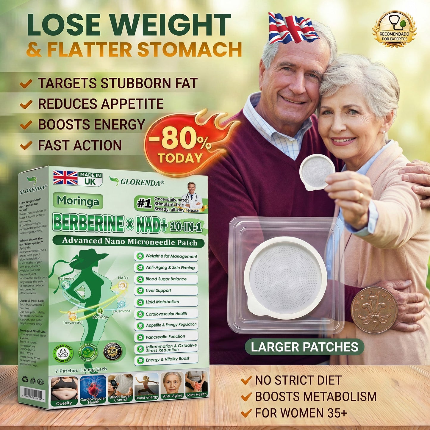 🇬🇧𝑶𝒇𝒇𝒊𝒄𝒊𝒂𝒍 𝑺𝒕𝒐𝒓𝒆  |🦋 𝐆𝑳𝑶𝗥𝗘𝗡𝘿𝘼® 𝙈𝒐𝒓𝒊𝒏𝒈𝗮 · 𝗕𝗲𝗿𝗯𝐞𝐫𝐢𝐧𝙚 × 𝙉𝑨𝑫+ 𝟏𝟎-𝙞𝙣-1 𝘼𝒅𝒗𝒂𝒏𝒄𝒆𝐝 𝐍𝐚𝐧𝙤 𝙈𝙞𝙘𝙧𝙤𝙣𝒆𝒆𝒅𝒍𝐞 𝐏𝐚𝐭𝙘𝙝(𝐉𝐮𝐬𝐭 𝐨𝐧𝐜𝐞 𝐚 𝐝𝐚𝐲, 𝐯𝐢𝐬𝐢𝐛𝐥𝐞 𝐜𝐡𝐚𝐧𝐠𝐞𝐬 𝐢𝐧 𝟕 𝐝𝐚𝐲𝐬） ✅ 𝐅𝐨𝐫 𝐨𝐛𝐞𝐬𝐢𝐭𝐲, 🅛🅞🅞🅢🅔 🅢🅚🅘🅝,𝐝𝐢𝐚𝐛𝐞𝐭𝐞𝐬, 𝐬𝐥𝐞𝐞𝐩 𝐚𝐩𝐧𝐞𝐚, 𝐣𝐨𝐢𝐧𝐭 𝐢𝐬𝐬𝐮𝐞𝐬, 𝐚𝐧𝐝 𝐦𝐨𝐫𝐞